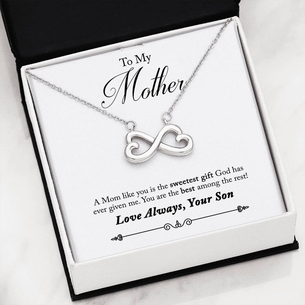 Infinite Love Pendant - Mom from Son