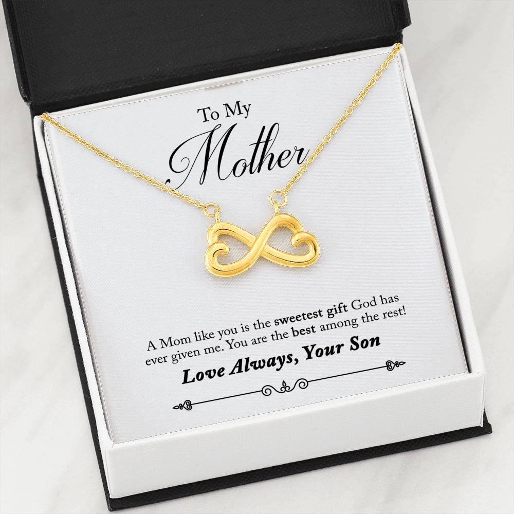 Infinite Love Pendant - Mom from Son