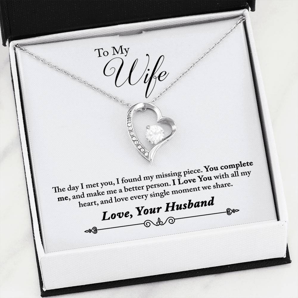 Heart Pendant - Wife from Husband