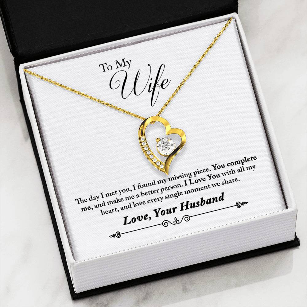 Heart Pendant - Wife from Husband