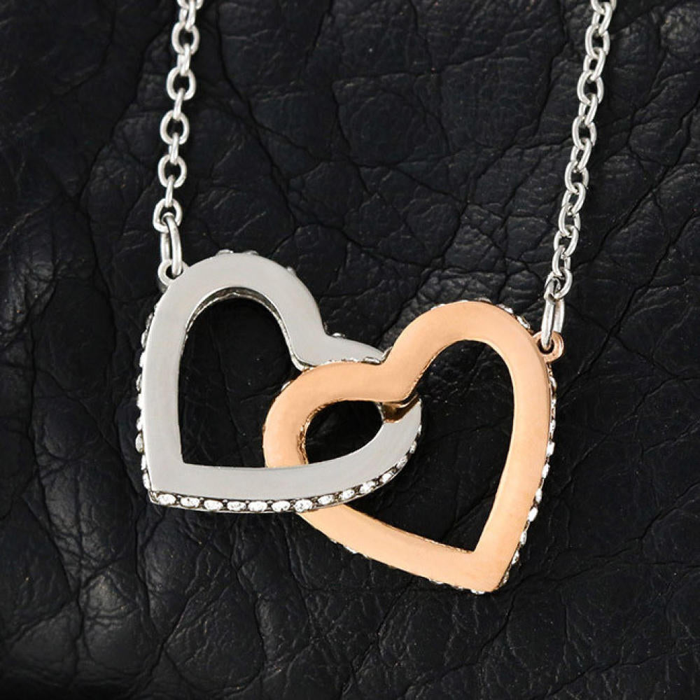 Two Hearts Attached Necklace