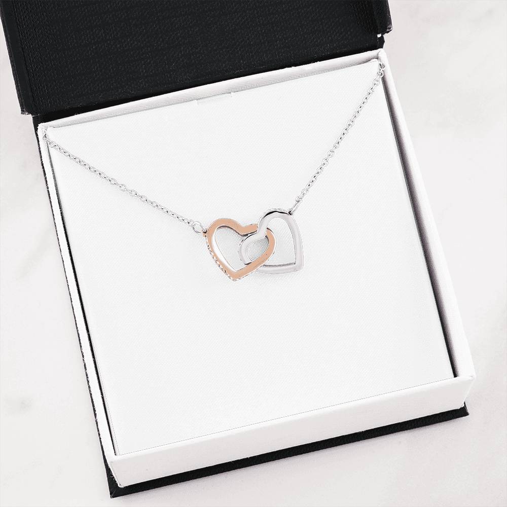 Two Hearts Attached Necklace