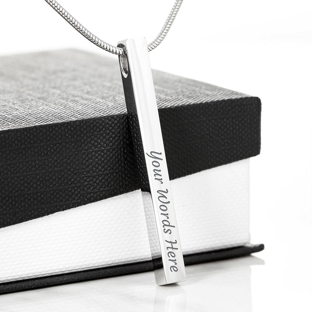 Modern Bar Necklace