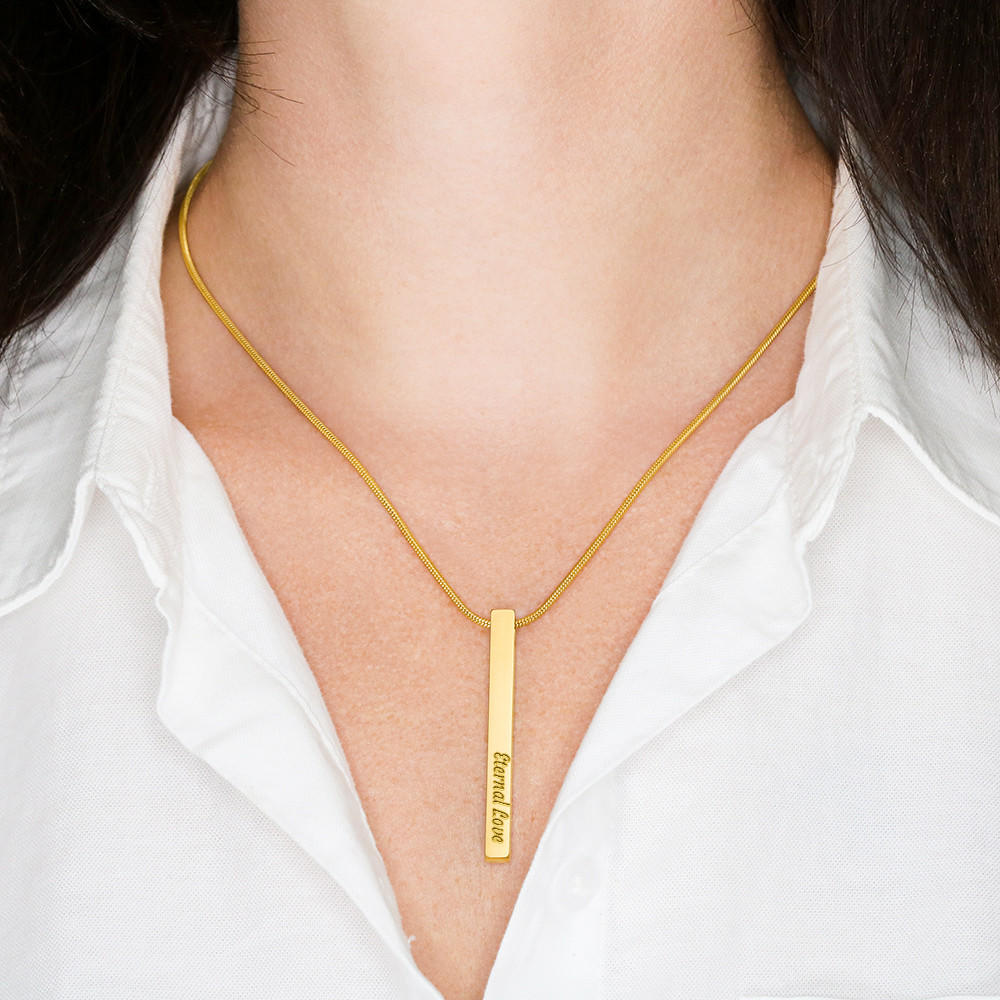 Modern Bar Necklace